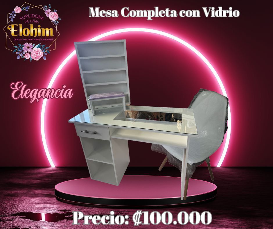 Combo Manicura Vidrio
